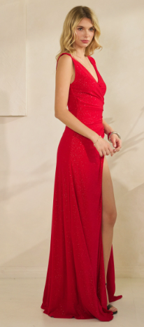 Ity Glitter Sleeveless With Lining